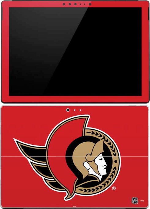 NHL Ottawa Senators Solid Background Surface Pro (2017) Skin